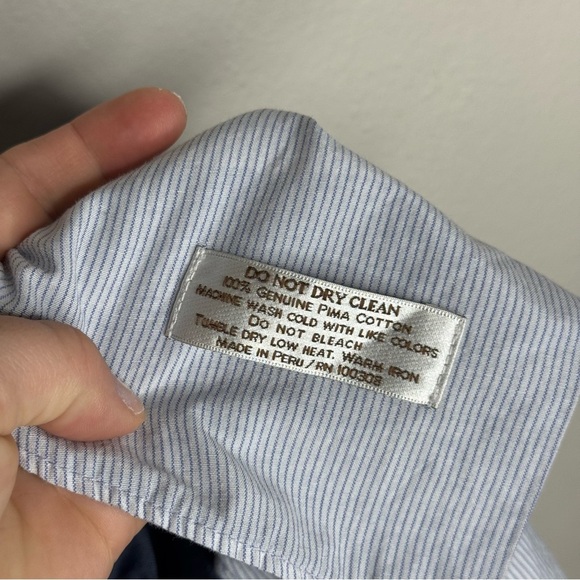 PETER MILLAR Men's Winston Washed Twill Short in Navy Blue - Picture 10 of 10